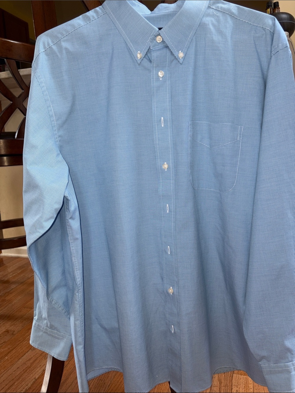 Jos. A. Bank Men's Light Blue Button-Down Dress Shirt